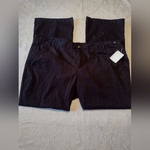 Old Navy Women's Pants Black Boot-Cut Stretch SZ 20 NWT